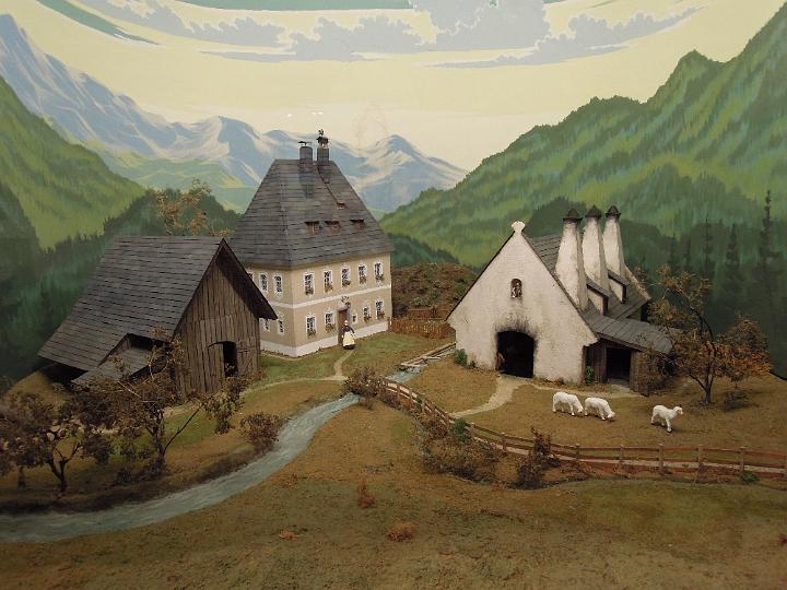 DSCN1146.JPG - Diorama: Herrenhaus und Schmiede