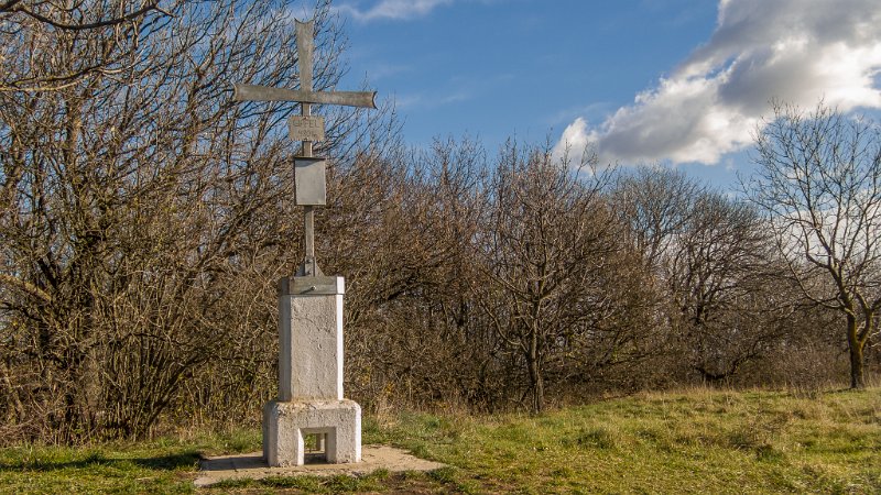 DSCN9553.jpg - Hundsheimer Berg - Gipfelkreuz